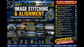 MODUL 06: Image Stitching & Alignment | 20 Project Panorama Keren dengan OpenCV!