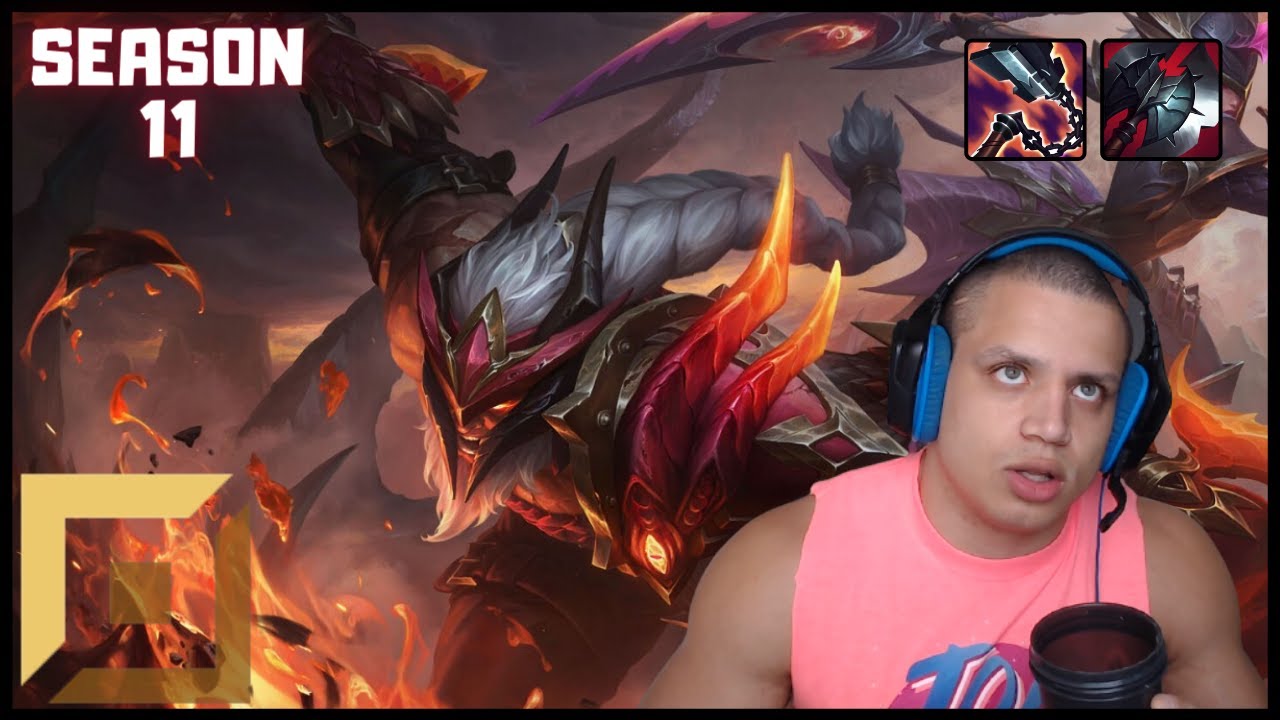 ⚒️ Tyler1 OLAF TOP = FREE LP | Season 11 Preseason | Olaf Top Gameplay ᴴᴰ