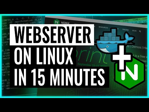 Install a webserver on Linux in 15 minutes