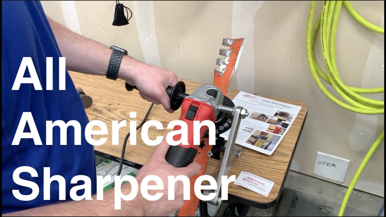 All American Lawn Mower Blade Sharpener