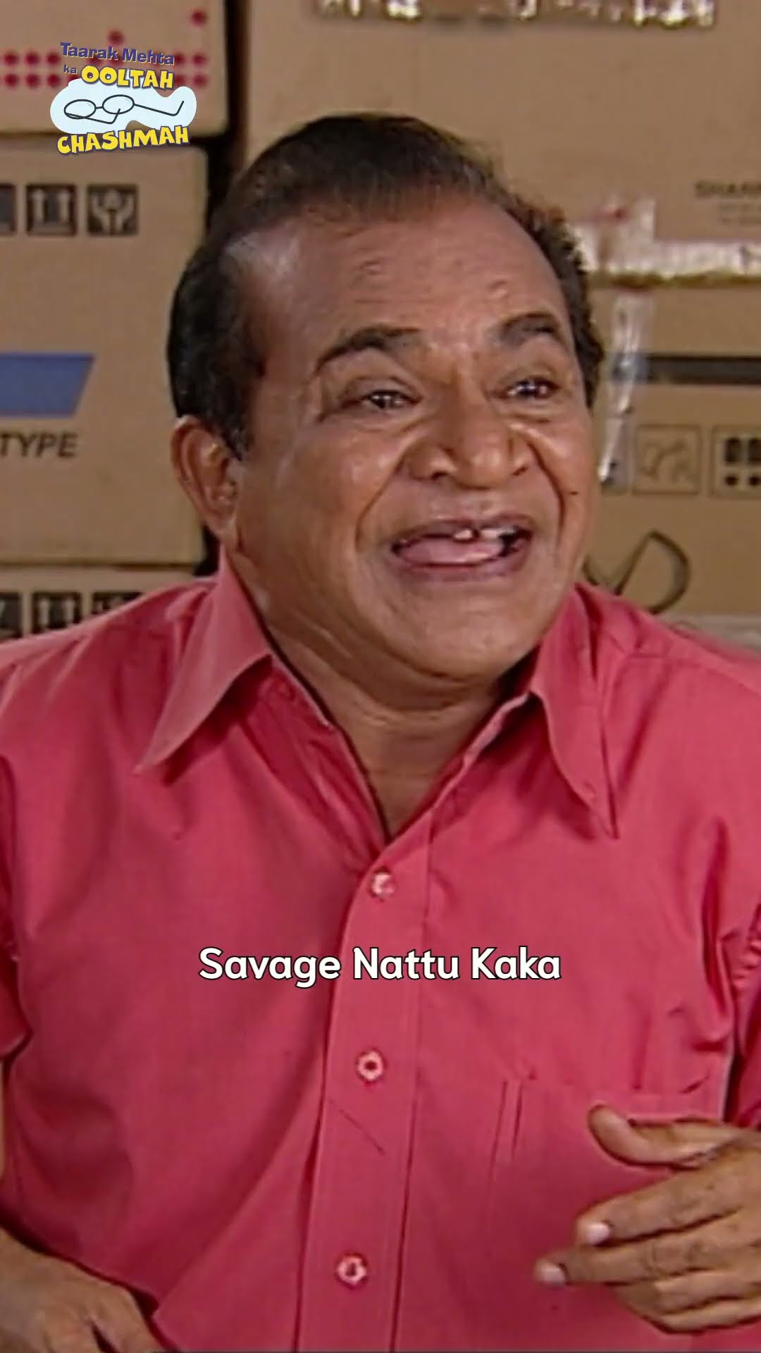 savage nattu kaka!  #tmkoc #comedy #relatable #shorts #comedyvideo #funny #trendingshorts