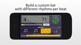 Creative Rhythm Metronome - Android App (LickJungle) screenshot 1