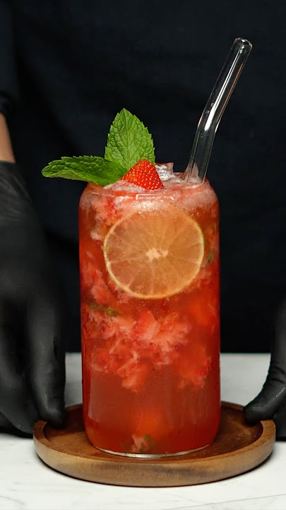 Strawberry Mojito #shorts