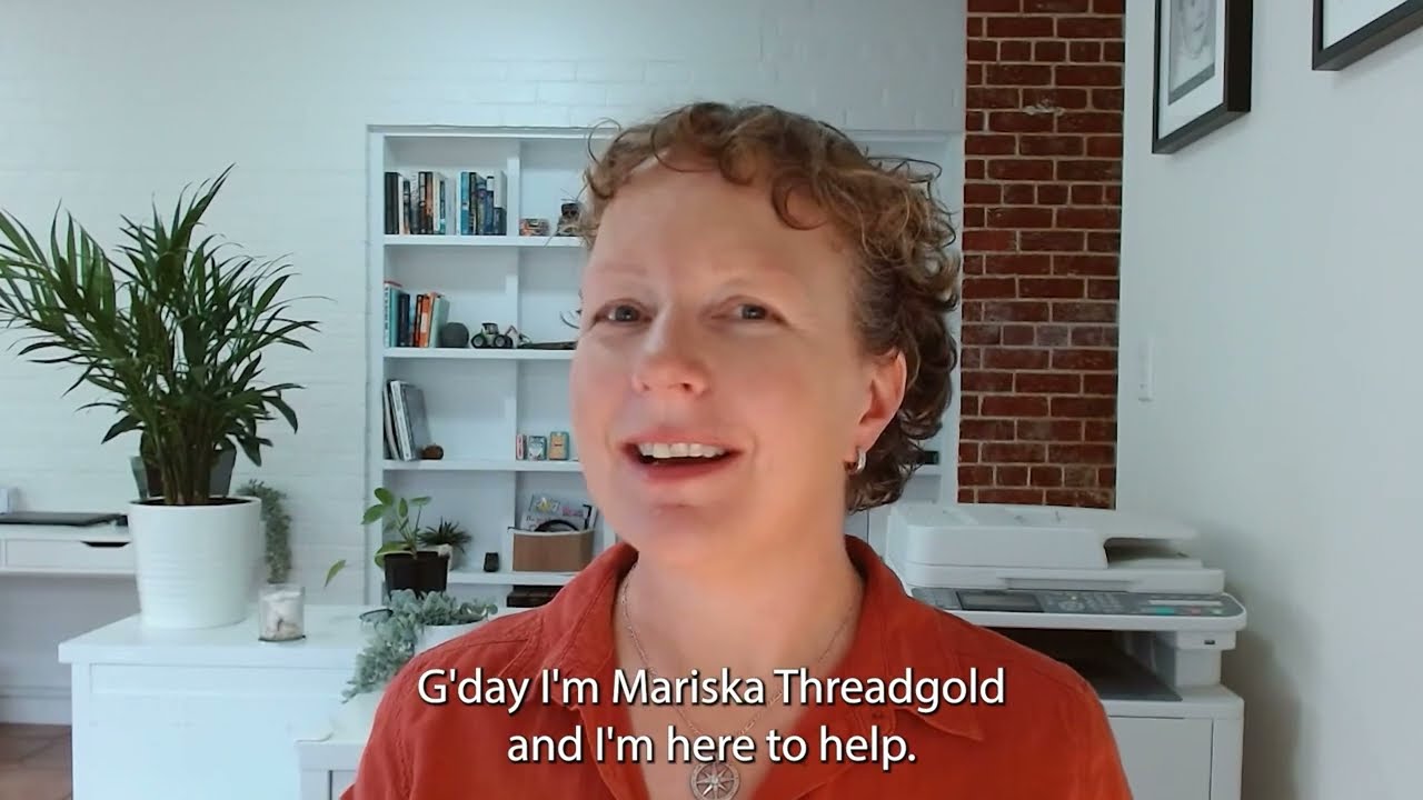 G'day - Mariska Threadgold Australian copywriter introduction video