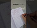 ⚡️#mathsshorts divisibility  rule💫