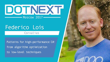 Federico Lois — Patterns for high-performance C#.