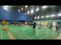 S ginpaul vs akul chauhan badminton final game fbl season 3