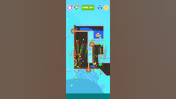 save the fish level 521 -mobile game/fishdom #shorts