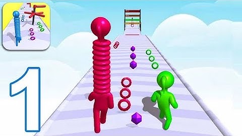 ⛔Longest Neck Stack Run 3D All Levels!!  Top Free Game Mobile Update Video Walkthrough!! Gameplay