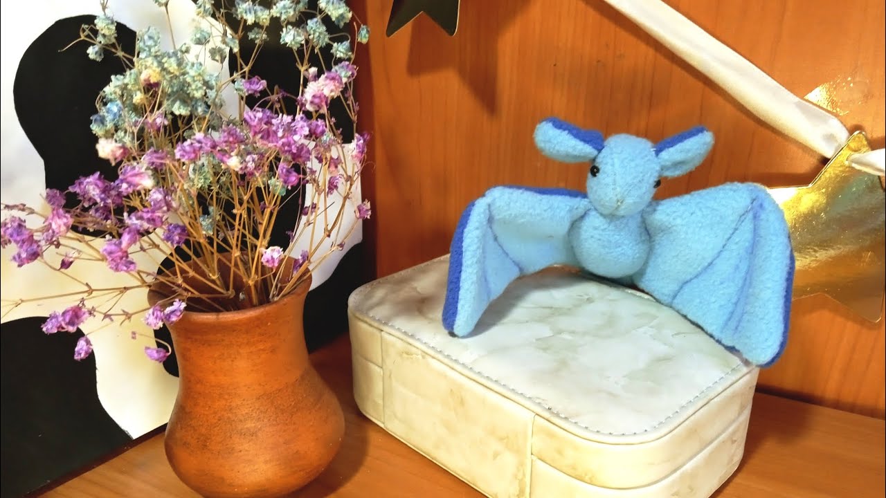 шьём летучую мышку DIY - YouTube