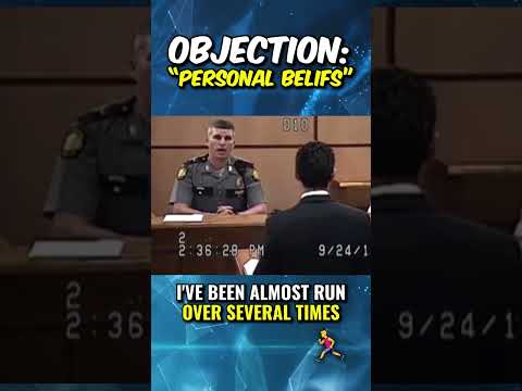 OBJECTION: "Personal Beliefs are not allowed in the courtroom"