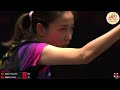  chung kt n n  wtt singapore smash 2023 sun yingsha vs qian tianyi