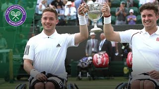 Gordon Reid and Alfie Hewett champions for a third time | Wimbledon 2018