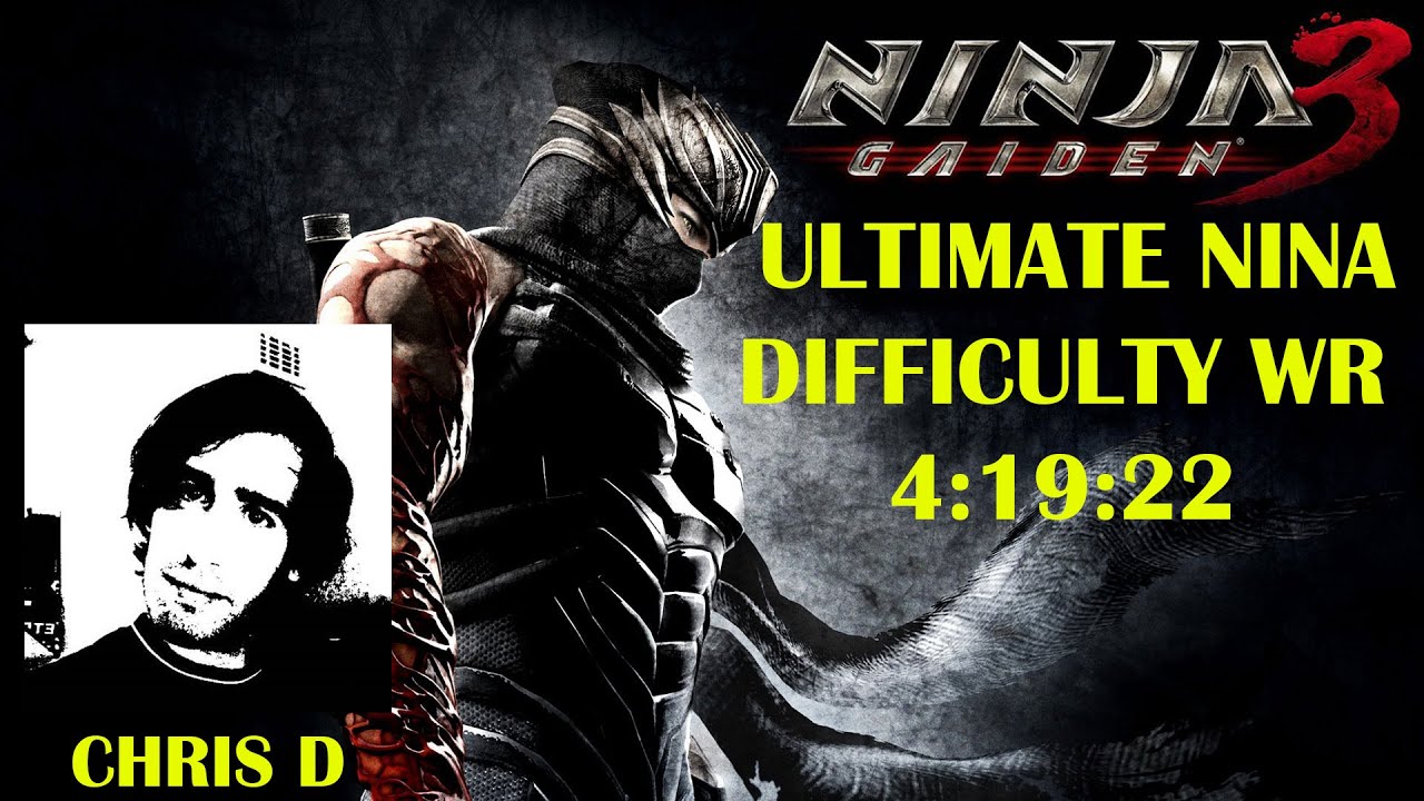 Ninja Gaiden 3 - Ultimate Ninja Difficulty Speedrun World Record: 