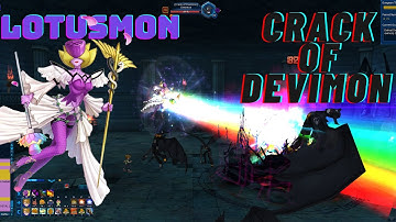 Digimon Masters: Lotusmon  💜 - Crack Of Devimon [Normal] Dungeon