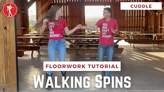 Walking Spins - Floorwork Tutorial🤠