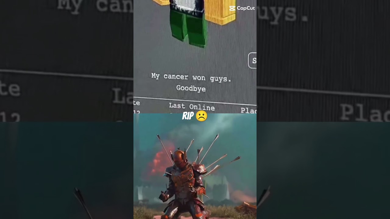 'My Cancer Won Guys. Goodbye' (Depression 😞) 