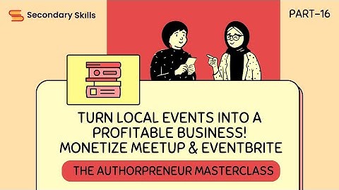 Turn Local Events Into a Profitable Business! 🎤 Monetize Meetup & Eventbrite | Lesson 16
