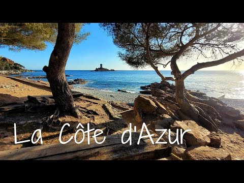 La Côte d'Azur en Février 4k - St Raphaël - L'Esterel - St Tropez - Cannes - RANDO - VAE  - VISITE ?