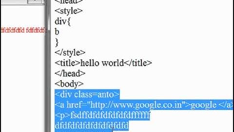 HTML basics in tamil part- 6.