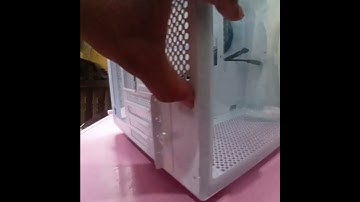 YGT V300 WHITE M-ATX DUAL PC CASE - Efhz unbox testing 007