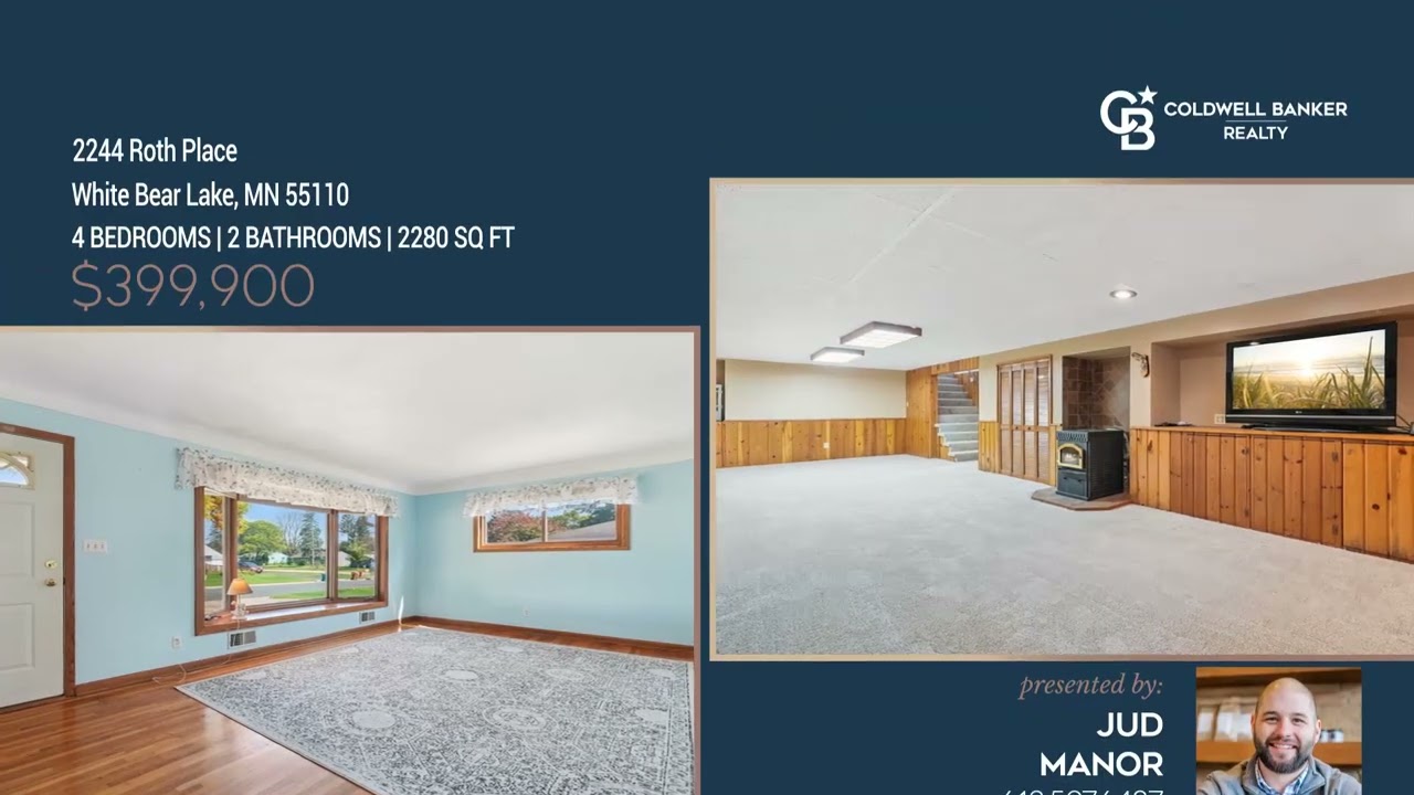 2244 Roth Place, White Bear Lake - new listing from Big Rivers Real Estate