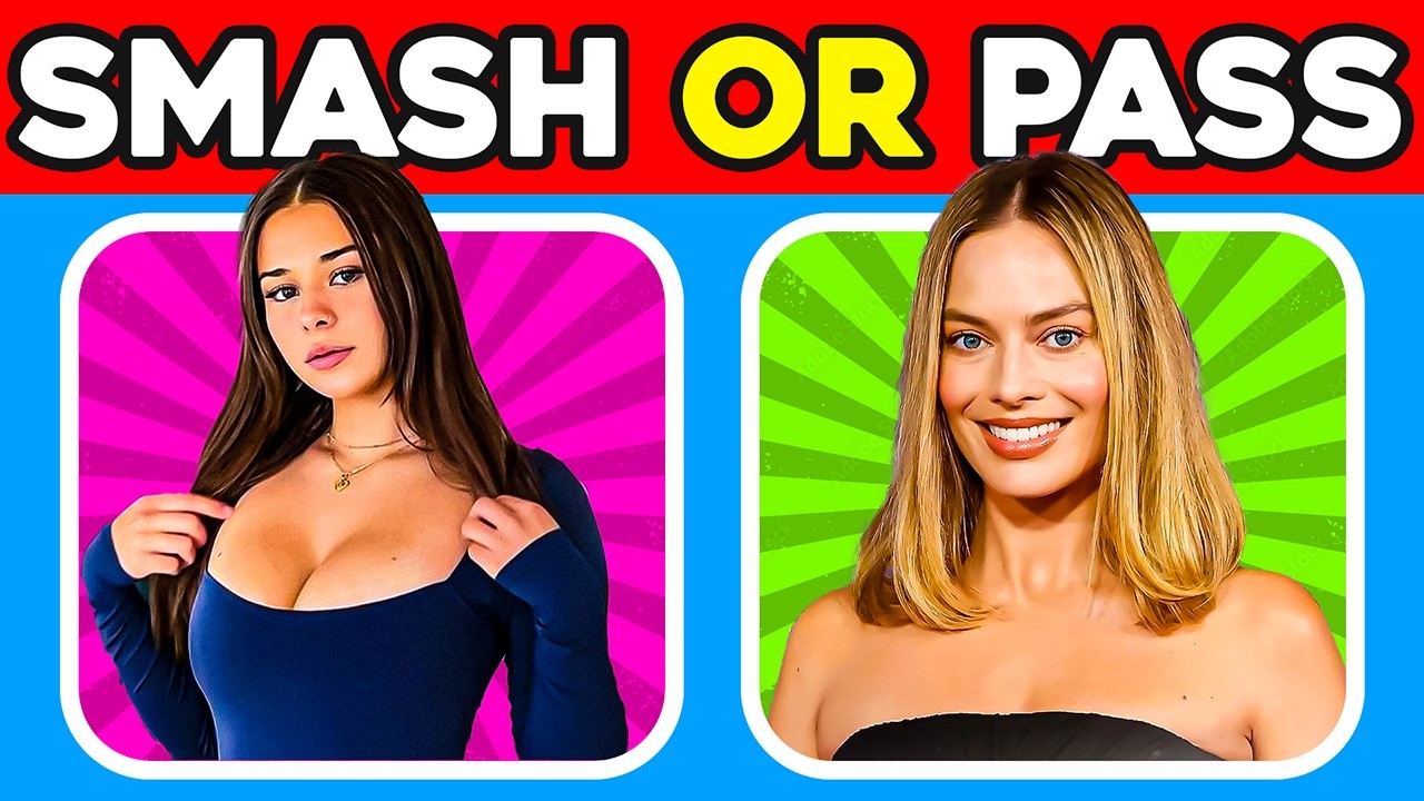 🔥 SMASH or PASS 🟢🔴 | HOT Female Celebrity Edition 2024 | Celebrity Quiz