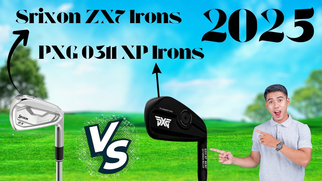 Обзор и сравнение айронов Srixon ZX7 и PXG 0311 XP