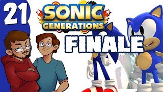 Let's Play Sonic Generations Part 21 - Time Eater Final Boss Battle (FINALE)