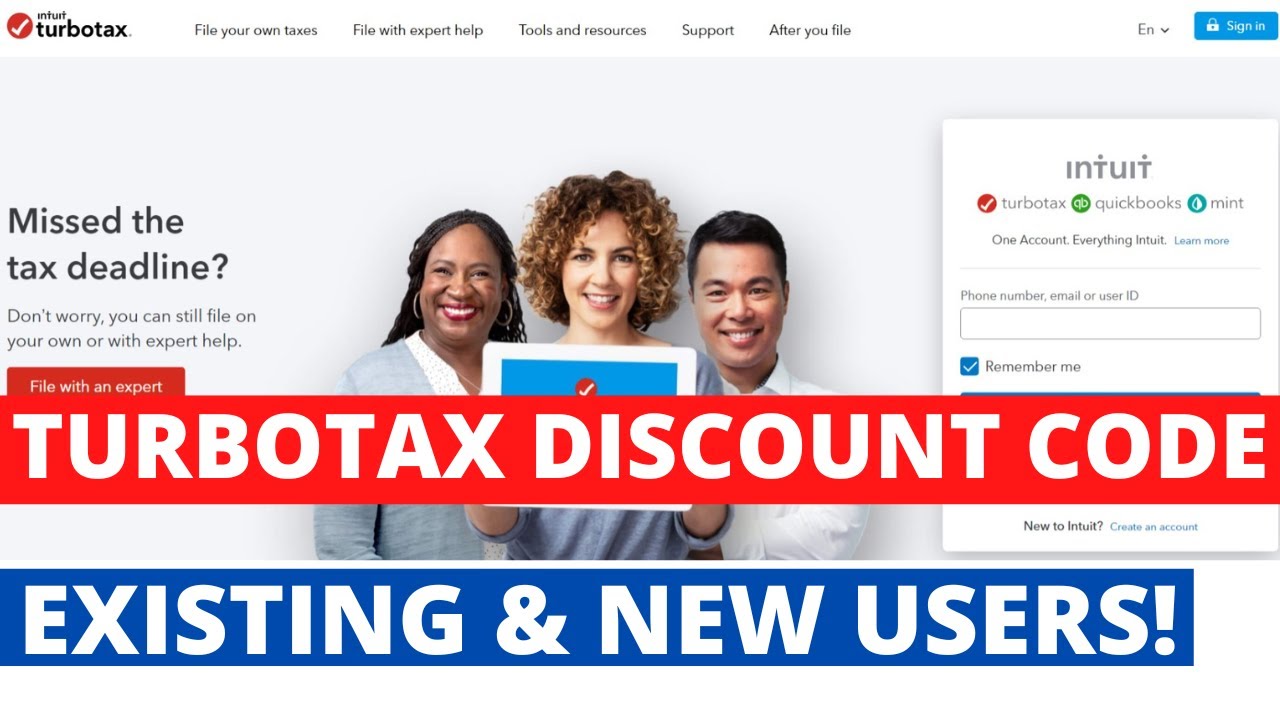 Turbotax Discount Code 2022 Turbotax Service Code 2022 YouTube