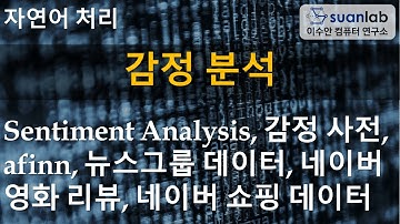 감정 분석 Sentiment Analysis