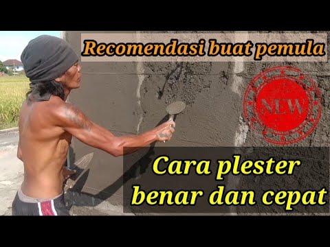 Video: Cara Memplester Dinding Atau Memplester Dinding Dengan Tangan Anda Sendiri