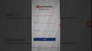 PNB MetLife 'My Activity' app, (Install & login) screenshot 2