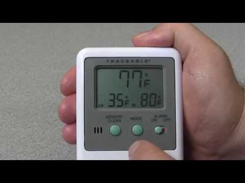 Traceable® High-Accuracy Refrigerator/Freezer Thermometers with Calibration