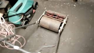 RANSOMES  AJAX  HAND  PUSH  MOWER