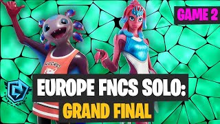 EUROPE FNCS SOLO Grand Final Game 2 Highlights Fortnite