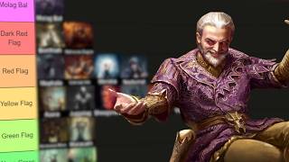 The Daedric Prince Red Flag Tier List