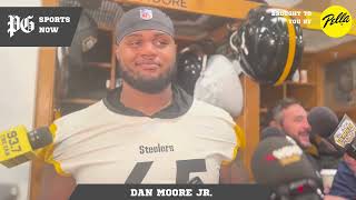 Steelers OTAs: Dan Moore Jr. feels Arthur Smith's offense gives him a chance to compete at OT