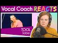 Vocal Coach reacts to Sober - Tool (Maynard James Keenan Live)