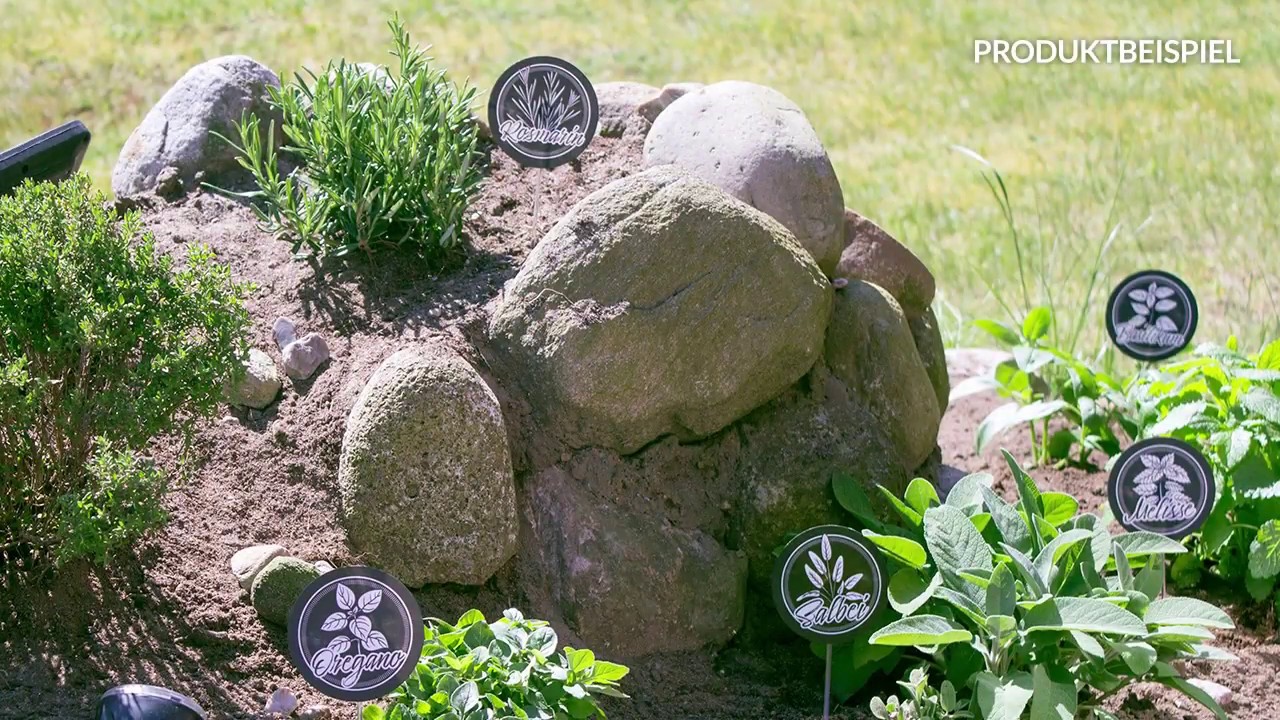 Kräuterschilder für deinen Garten - Zusammenbau-Anleitung