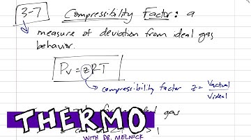 Thermodynamics - 3-7 Ideal Gas Equation with compressibility factor