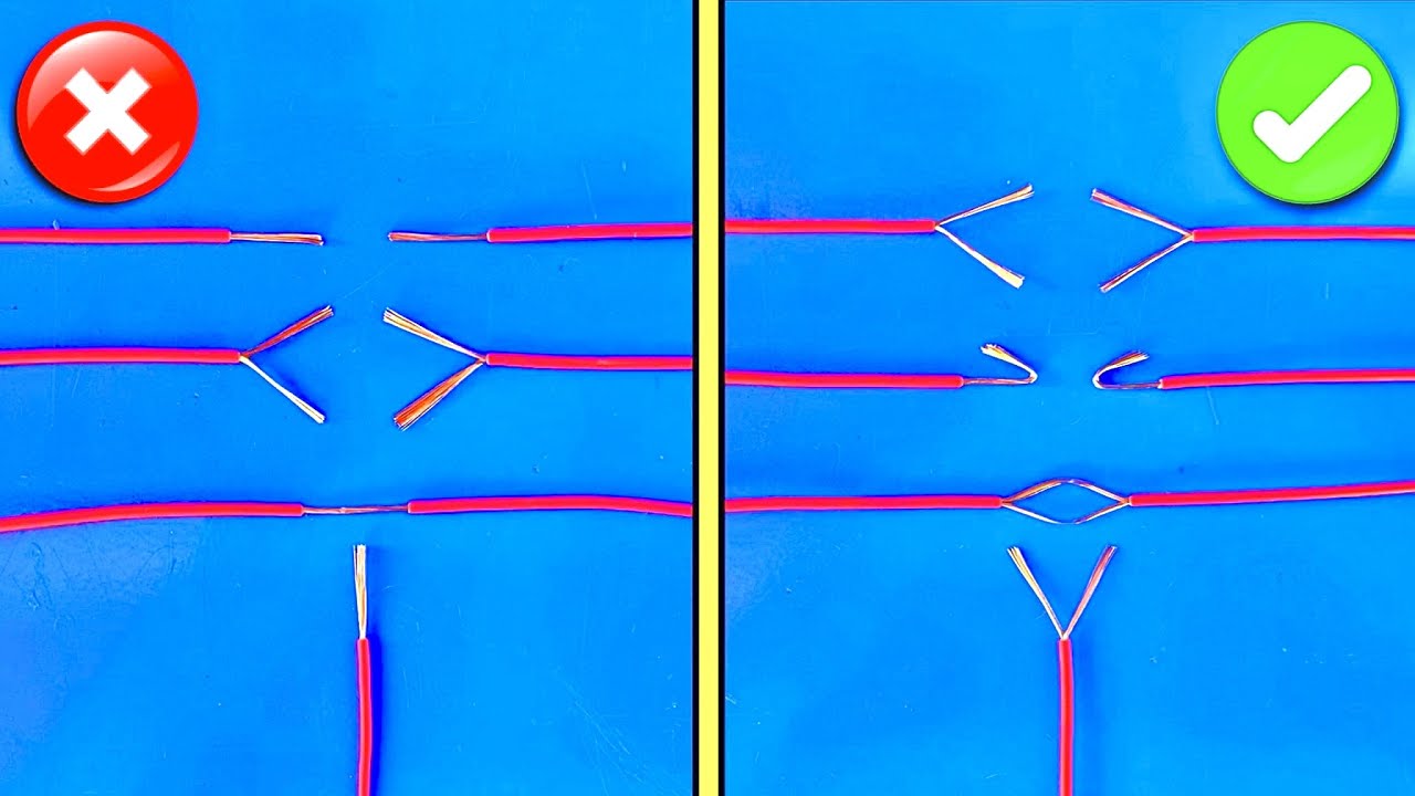 Как соединить многожильные провода: 3 вида скруток, которые можно использовать