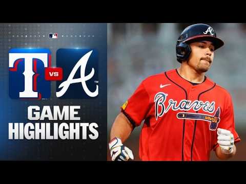 Rangers vs. Braves Game Highlights (7/17/26) | MLB Highlights