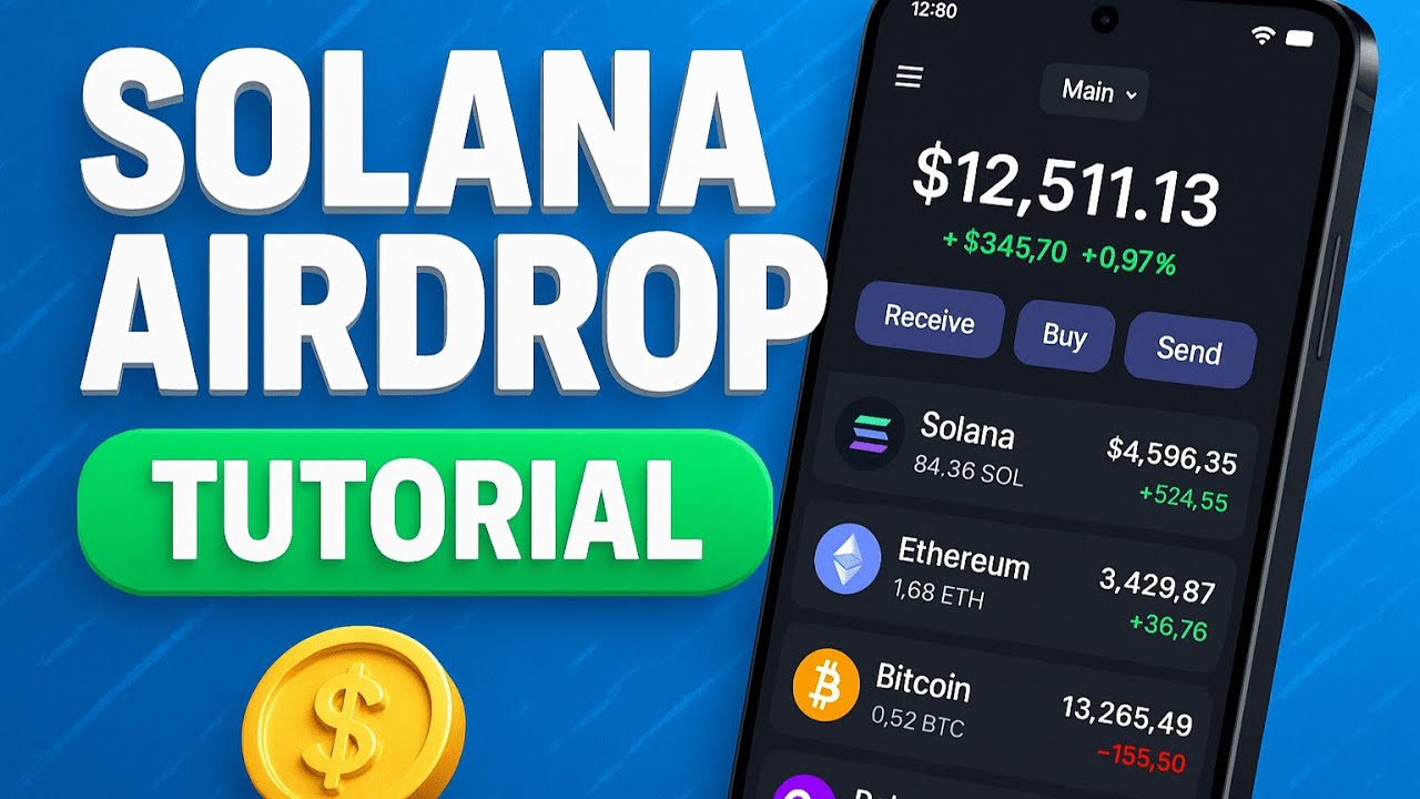 Solana Airdrop 2025: Phantom Wallet Guide & Free SOL Claim | Step-by-Step Tutorial