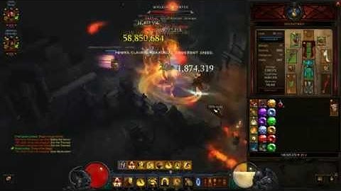 Diablo III Rudy Monk fire build T6 rift 2 min (2.1.2)