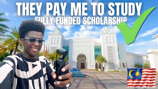 I got full SCHOLARSHIP at Albukhary International University Malaysia