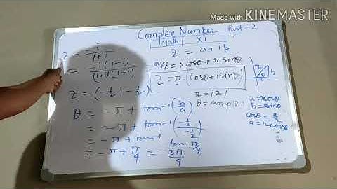 Mathematics//Complex Number Part-2 // Class-XI // Modulus- Amplitude Form //