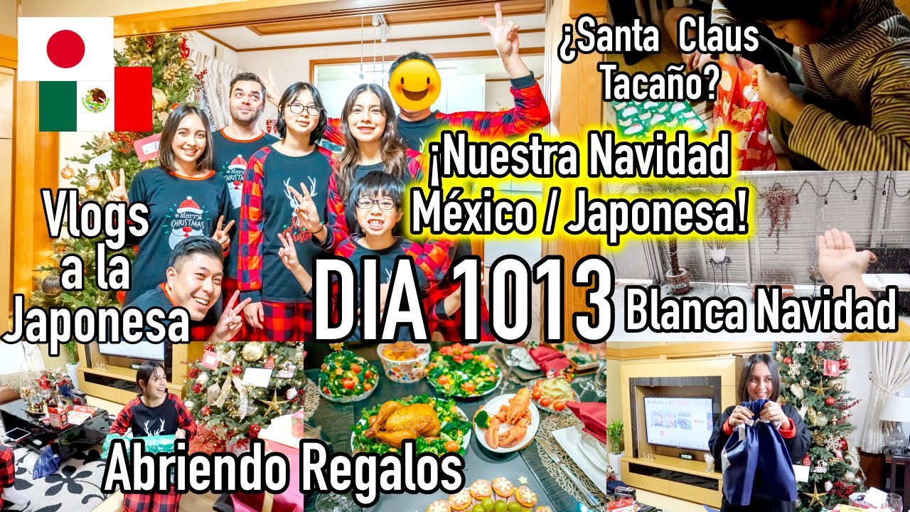 Santa Claus Visitó a los Niños + Celebrando Navidad MEXICO/JAPONESA - Ruthi San ♡ 25-12-20