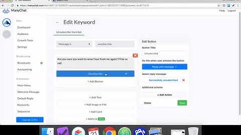 How To Trigger Automatic Responses Based On Keywords In Facebook Messenger   YouTube
