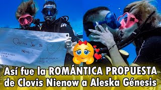 😍Así fue la ROMÁNTICA PROPUESTA de Clovis Nienow a Aleska Génesis